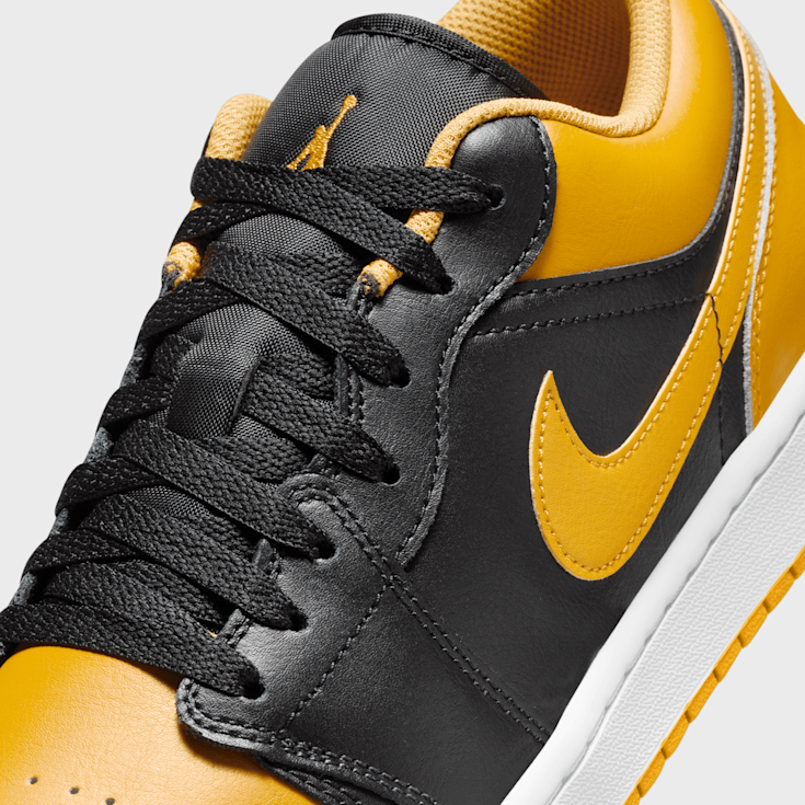 Black yellow ones jordan cheap