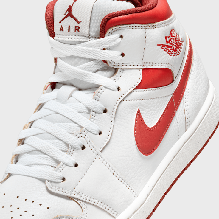 Aj 1 white red shop