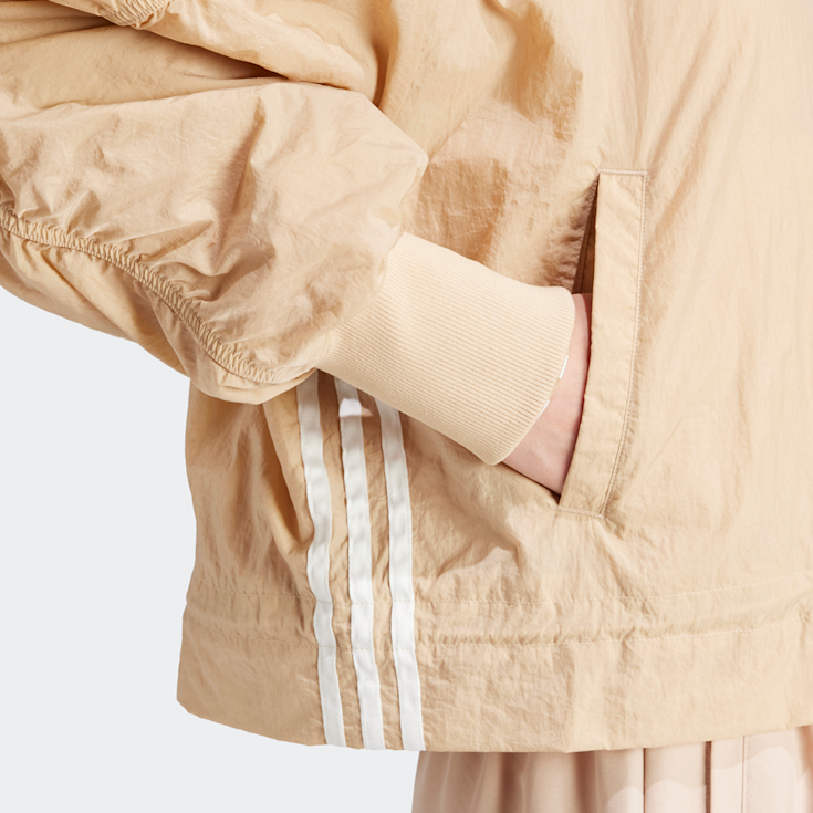 Adidas originals white bomber jacket top