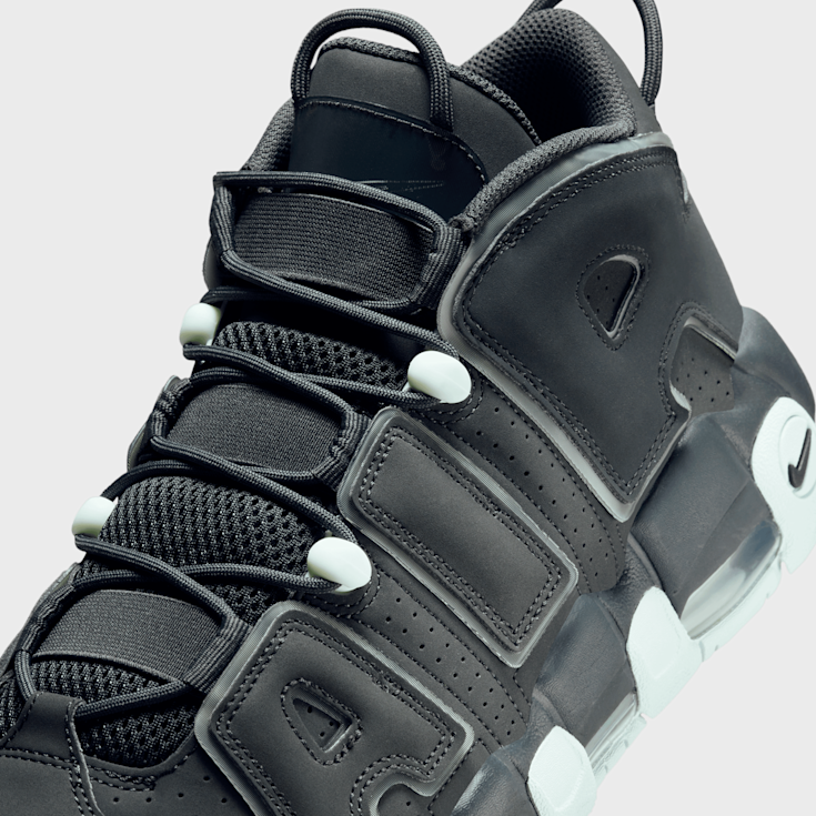 Nike uptempo 96 femme gris hot sale