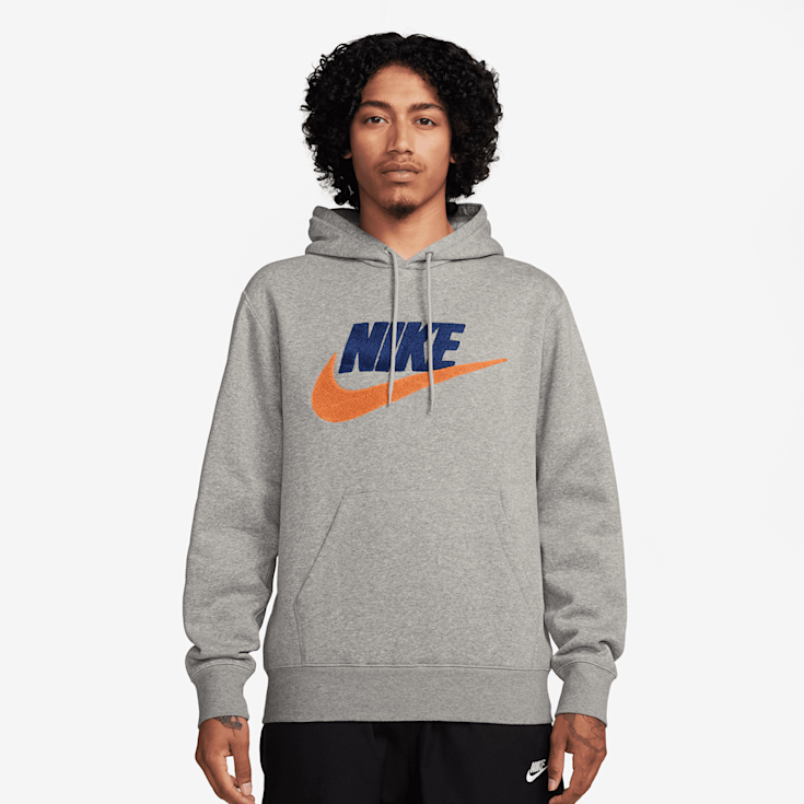 Acheter Nike Club Fleece Hoodie gris SNIPES