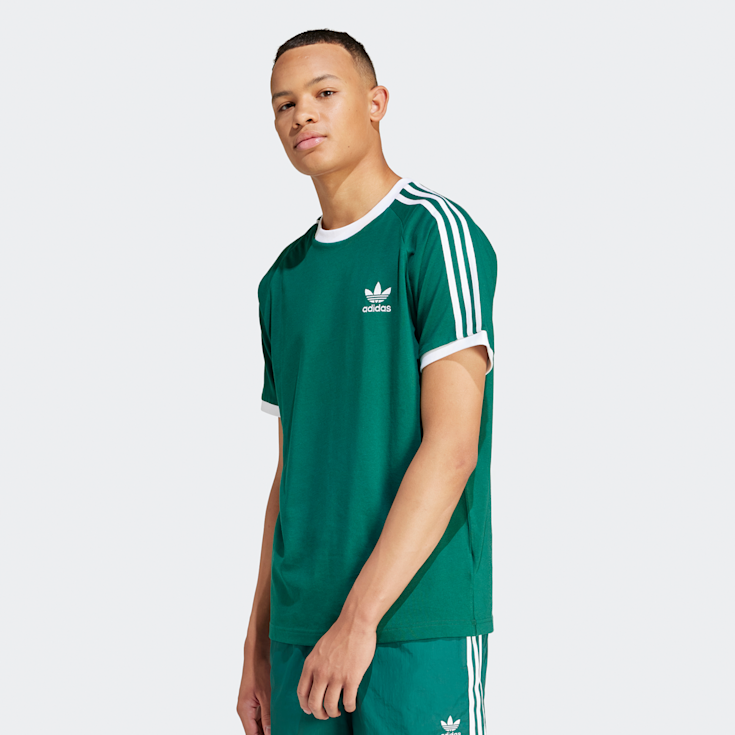 Tee shirt vert adidas deals