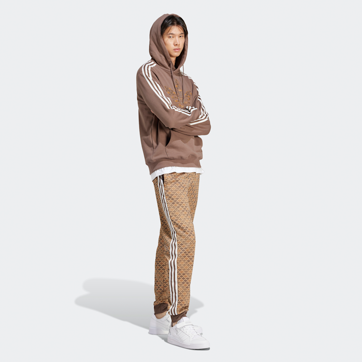 adidas Originals Monogram Hoodie braun kaufen