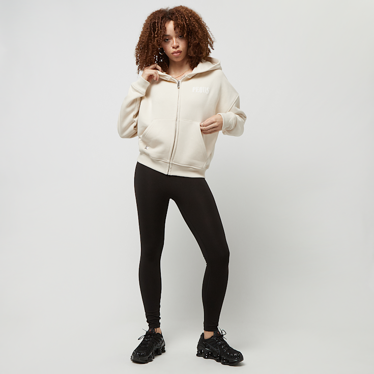 PEQUS Back Logo Zip Hoodie beige kaufen SNIPES