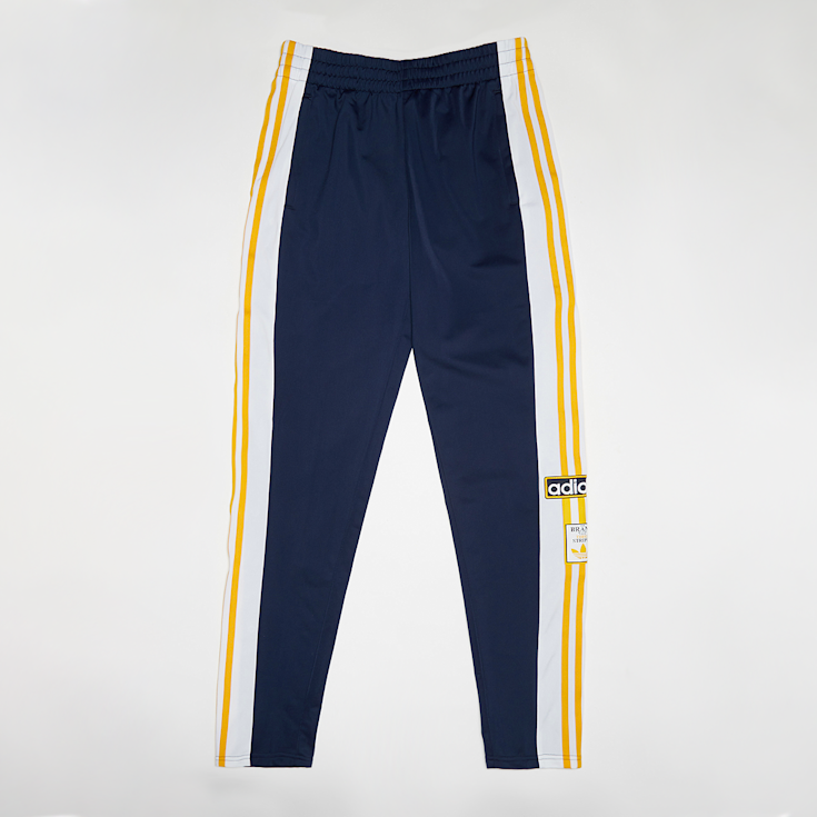 Adidas popper pants womens blue best sale