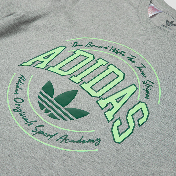 Compra adidas Originals Varsity T Shirt gris SNIPES