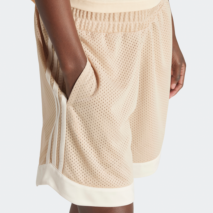 Adidas mesh shorts women's deals