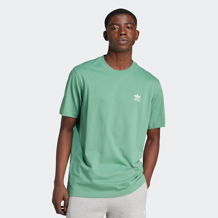 adidas Originals Essentials T Shirt grun kaufen SNIPES
