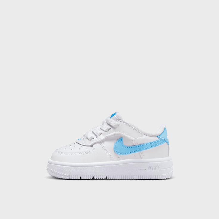 Baby blue and white air force 1 store