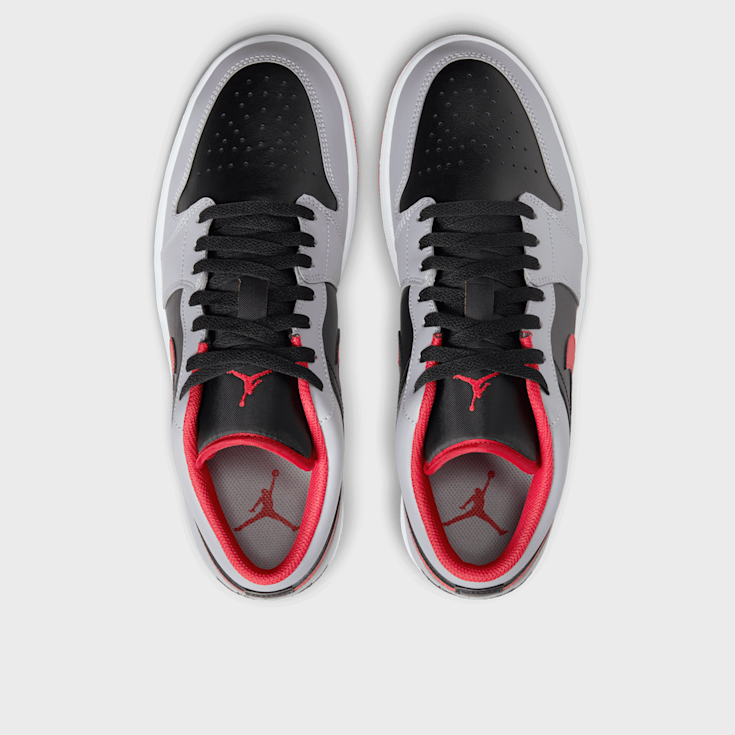 Shop Jordan Air Jordan 1 Low grijs SNIPES