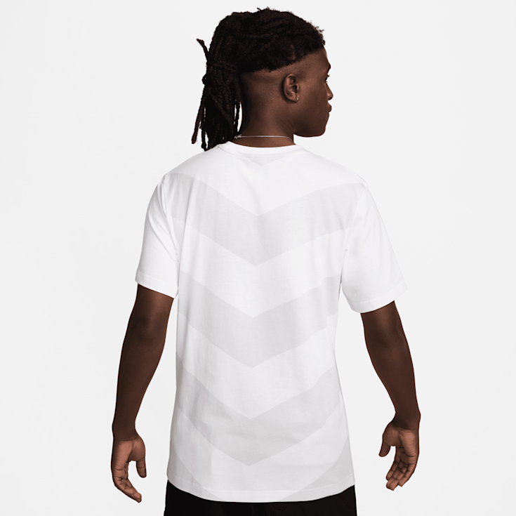All white nike t shirt 2025