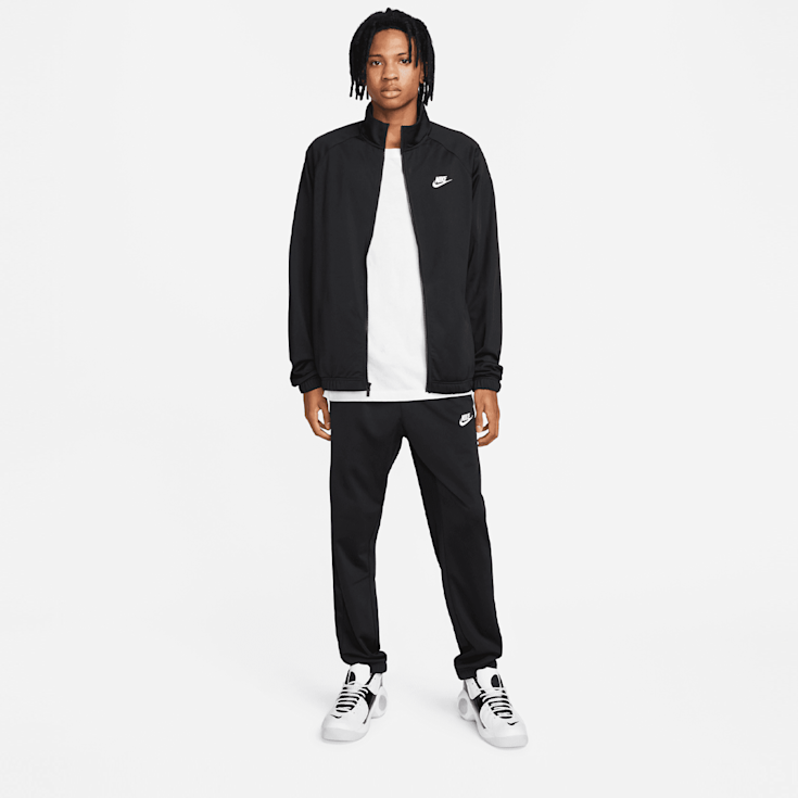 Nike Club Poly Knit Tracksuit schwarz kaufen SNIPES