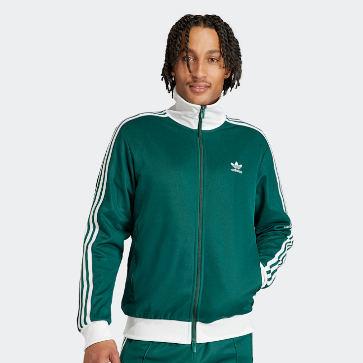 adidas Originals adicolor Beckenbauer Trainingsjacke grun kaufen