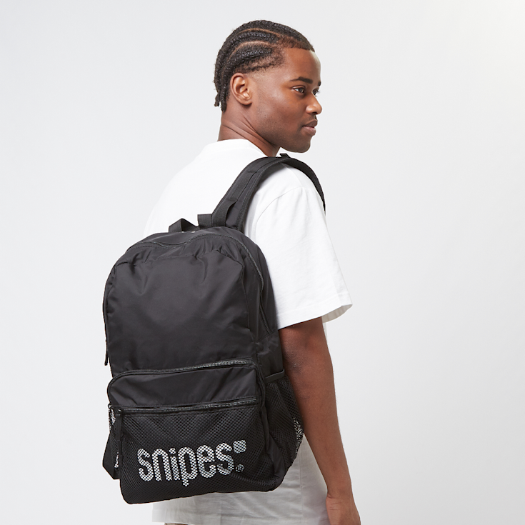 Medium Basic Logo Mesh Multi Pocket Backpack