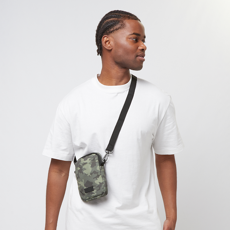 Shop SNIPES Rubber Badge Basic Logo Mobile Bag camouflage SNIPES
