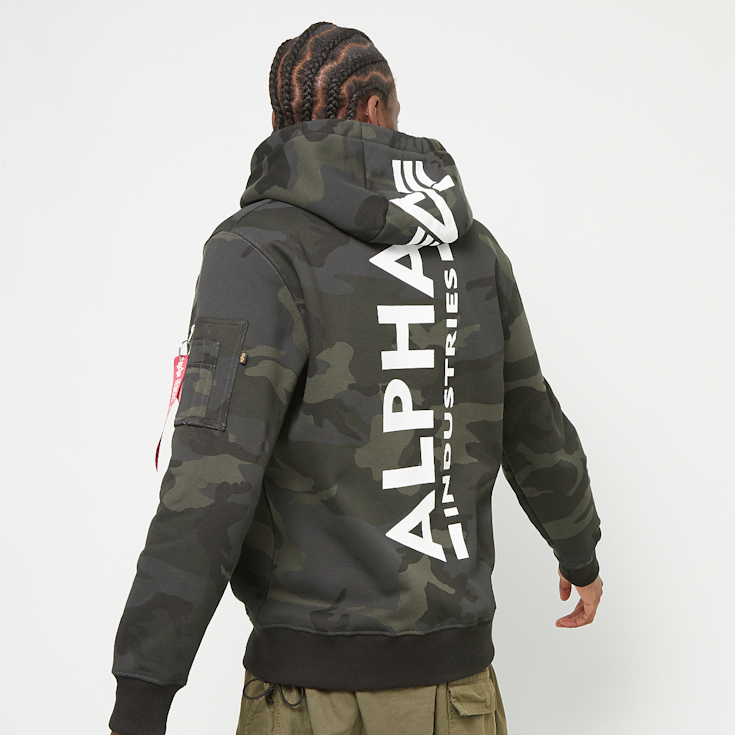 Snipes camouflage hoodie top