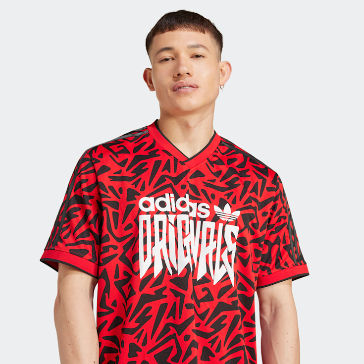 adidas Originals All Over Print Jersey rot kaufen