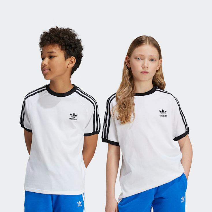 adidas Originals 3 Streifen Tee weiB kaufen