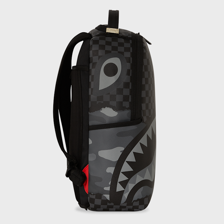 Sprayground split camo backpack sale