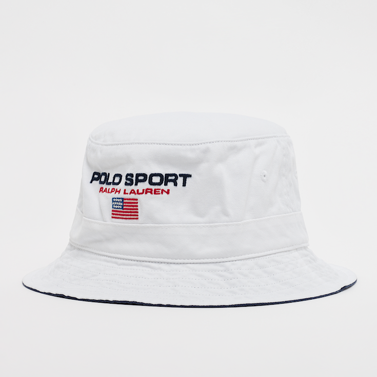 Black and white polo bucket hat clearance