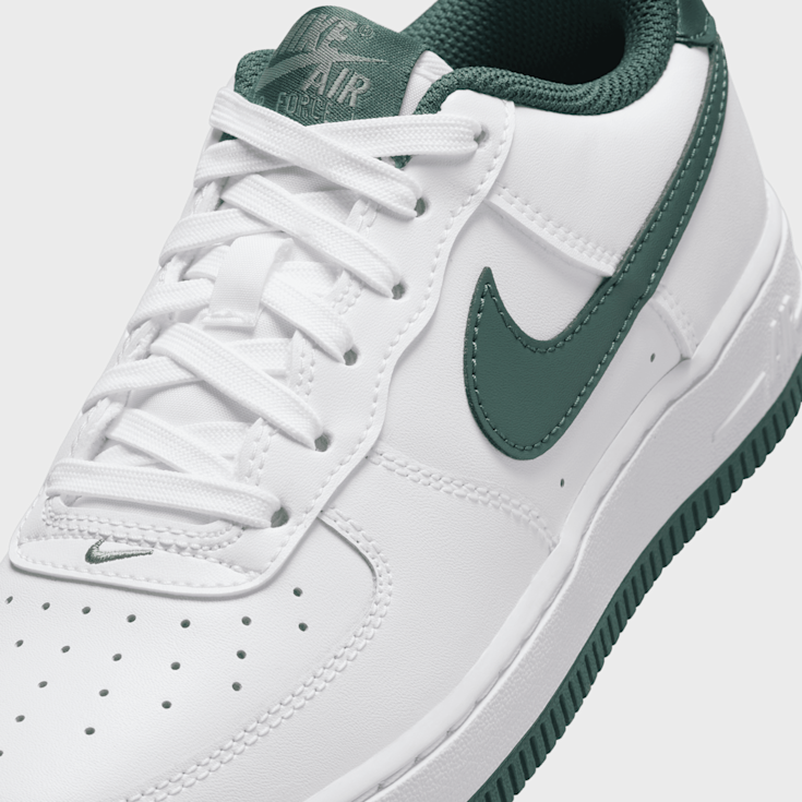 White air force colour tick top