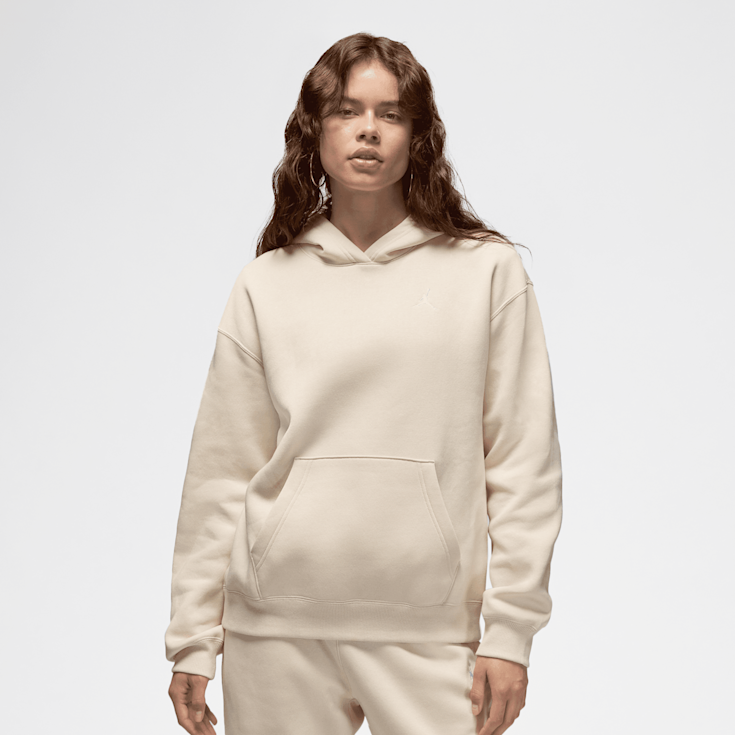 Beige fleece hoodie online