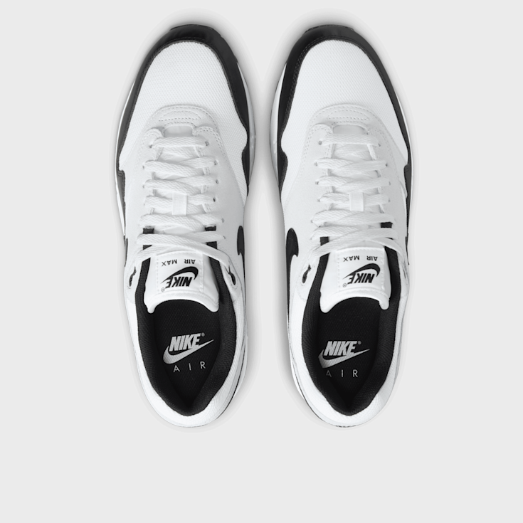 Nike air max 1 zwart grijs wit 2025
