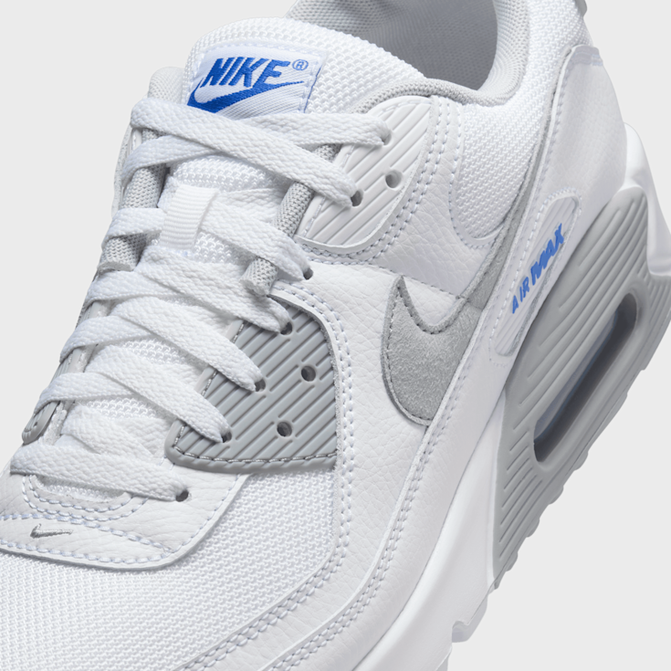 Air max 90 blue white discount