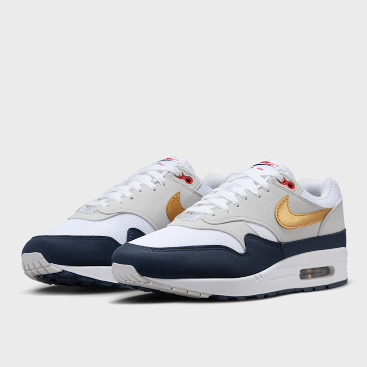 Air max 1 premium blue yellow cheap
