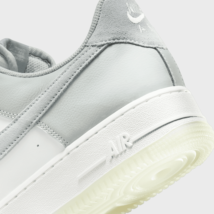 White & grey air force 1 07 lv8 trainers 2025