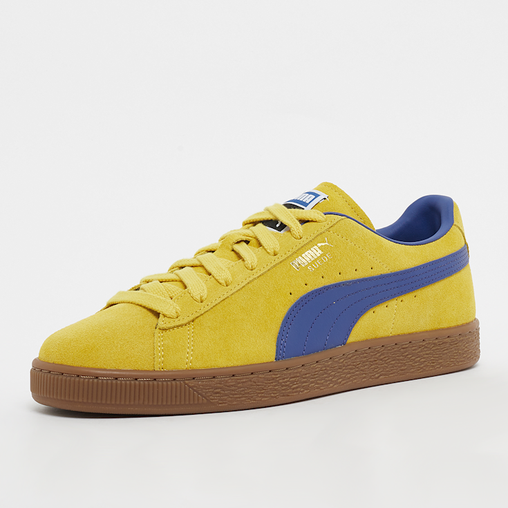 Black and yellow puma suede 2025