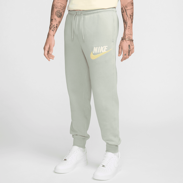 Black and gold nike sweatpants deals