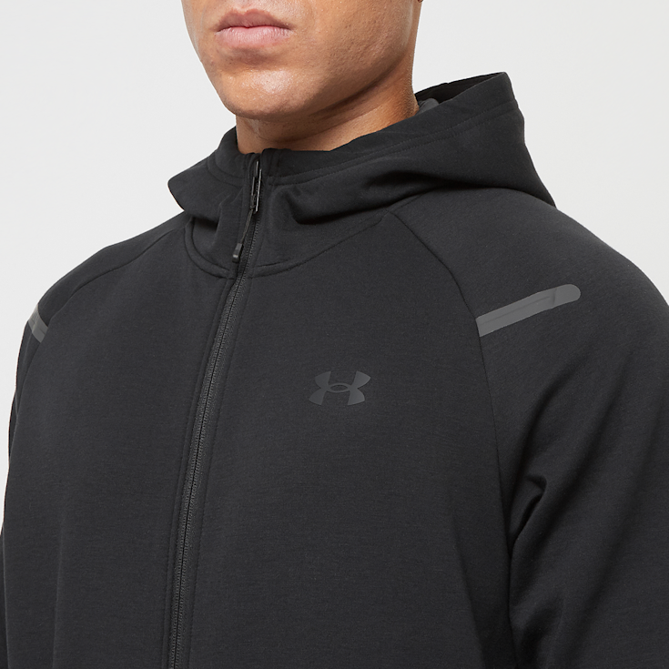 Under armour fleece full zip poly hoodie junior 2025