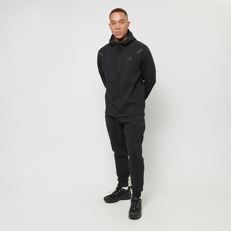 Under armour fleece full zip poly hoodie junior on sale
