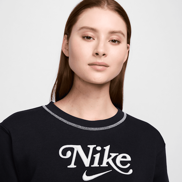 Crew neck fleece sweater clearance