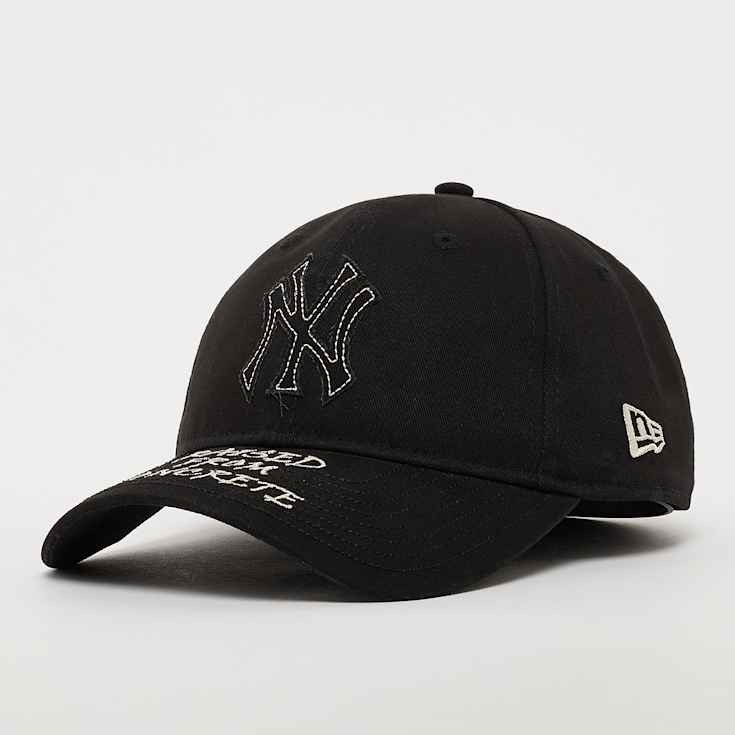 New Era 9Twenty Raised From Concrete Fabric Logo MLB New York Yankees schwarz kaufen