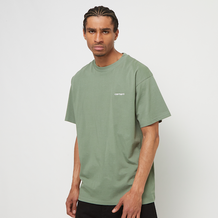 Carhartt WIP Shortsleeve Script Embroidery T Shirt grun kaufen SNIPES