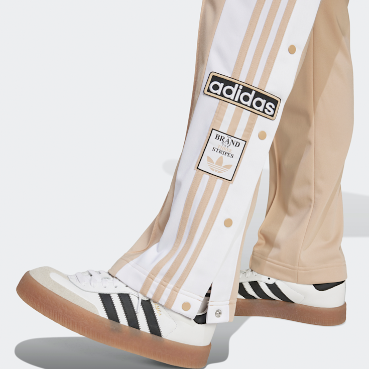 Adidas originals adibreak cuffed track pants in beige cheap