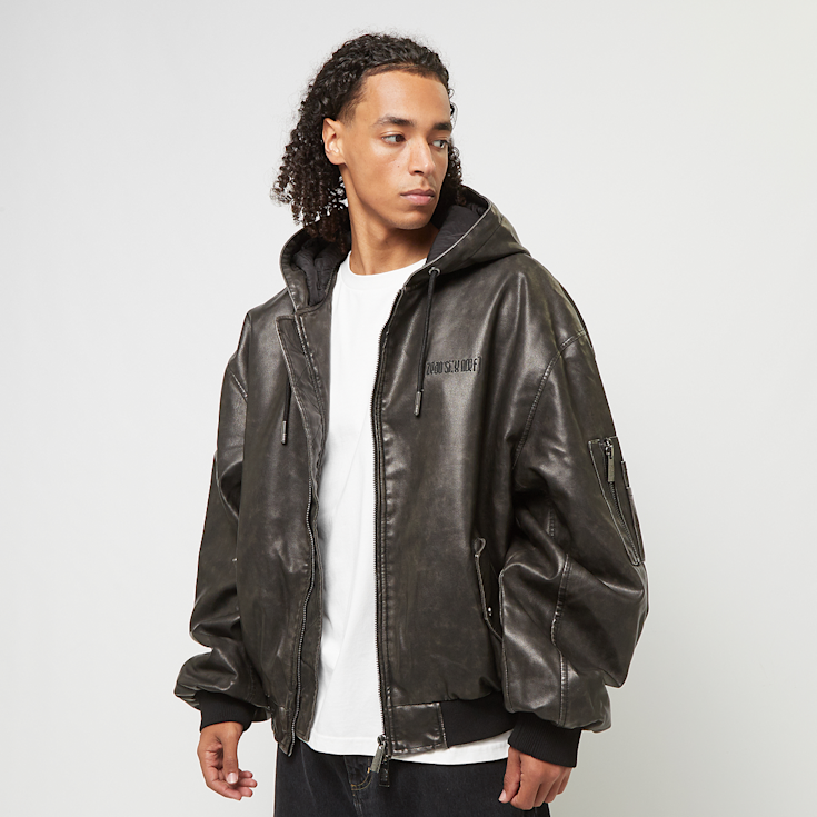 Xs faux leather jacket cheap