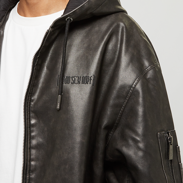 z o si x n f Faux Leather Jacket schwarz kaufen