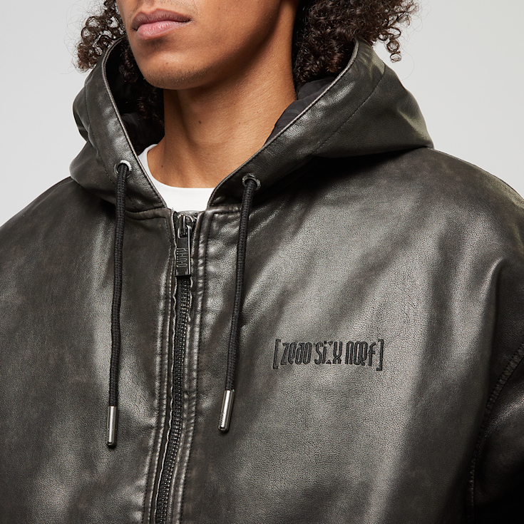Supreme x 'leather hooded deals
