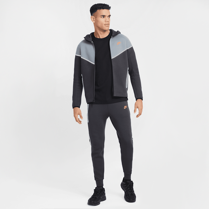 Nike Tech Windrunner Fleece Full-Zip Jacket grau kaufen | SNIPES