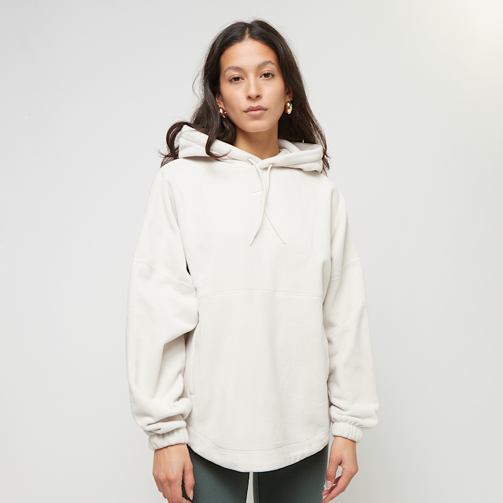 Compra Nike Therma FIT Oversized Fleece Hoodie bege SNIPES