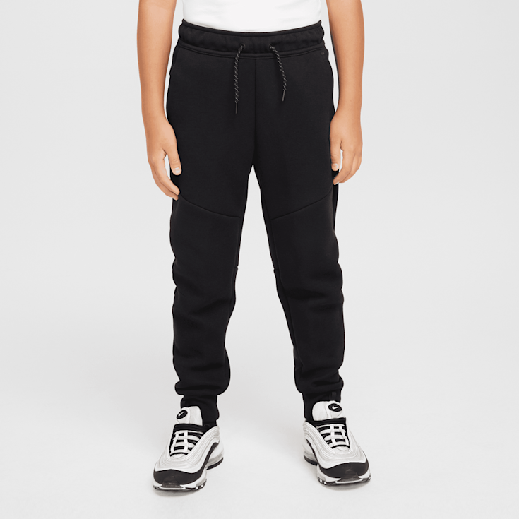 Black tech fleece joggers clearance