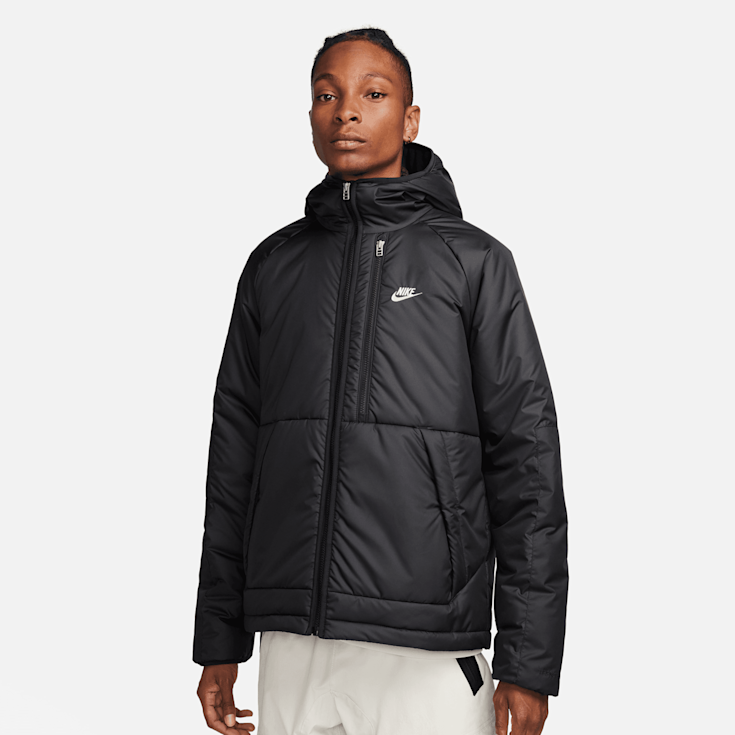 All black nike windbreaker mens discount