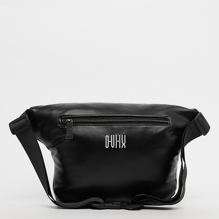 Faux Leather Messenger Bag