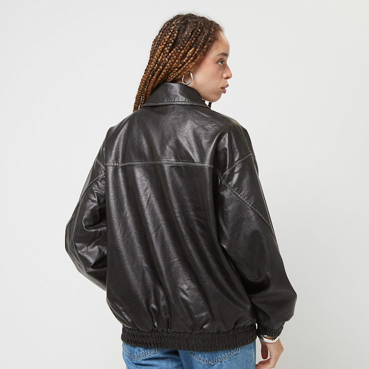 Used black leather jacket new arrivals