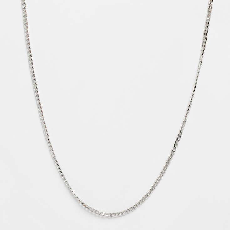 Silver platinum chain sale