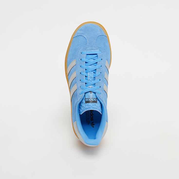 Tênis couro adidas originals gazelle w azul best sale