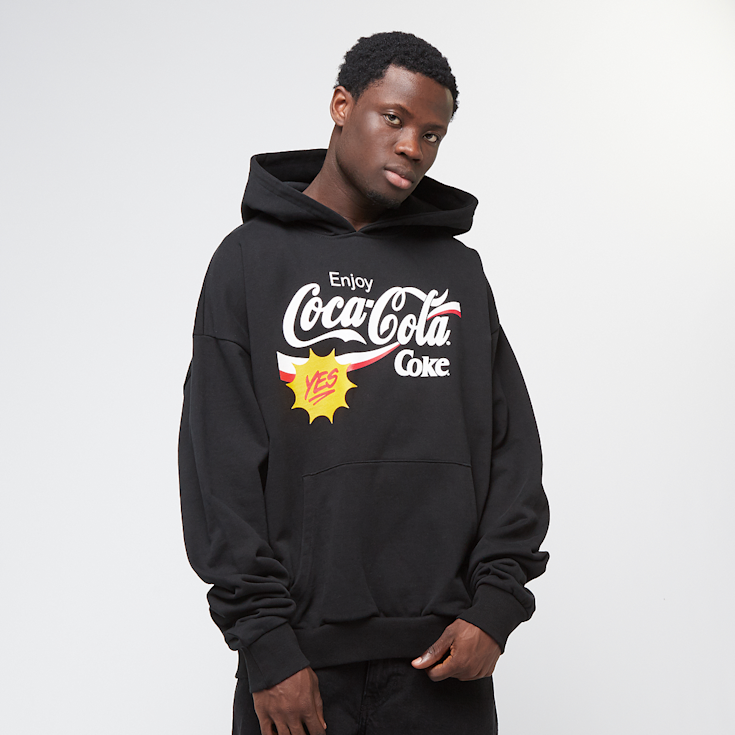 Coca cola hoodie black discount